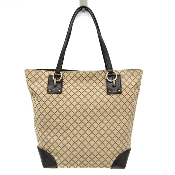 Gucci Diamante Beige Canvas tote - Picture 1 of 10